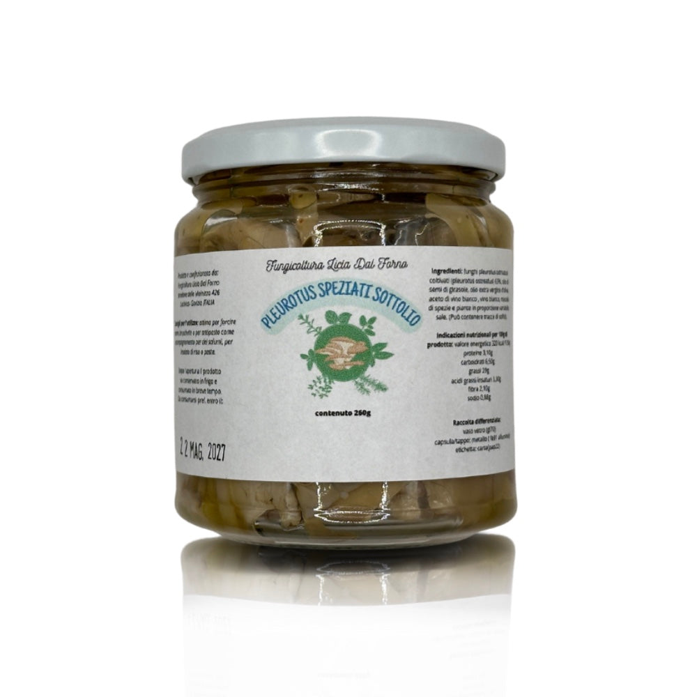 Pleurotus Speziati Sott'olio