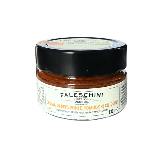 Crema Piccante Di Peperoni e Pomodori Ciliegini 130g